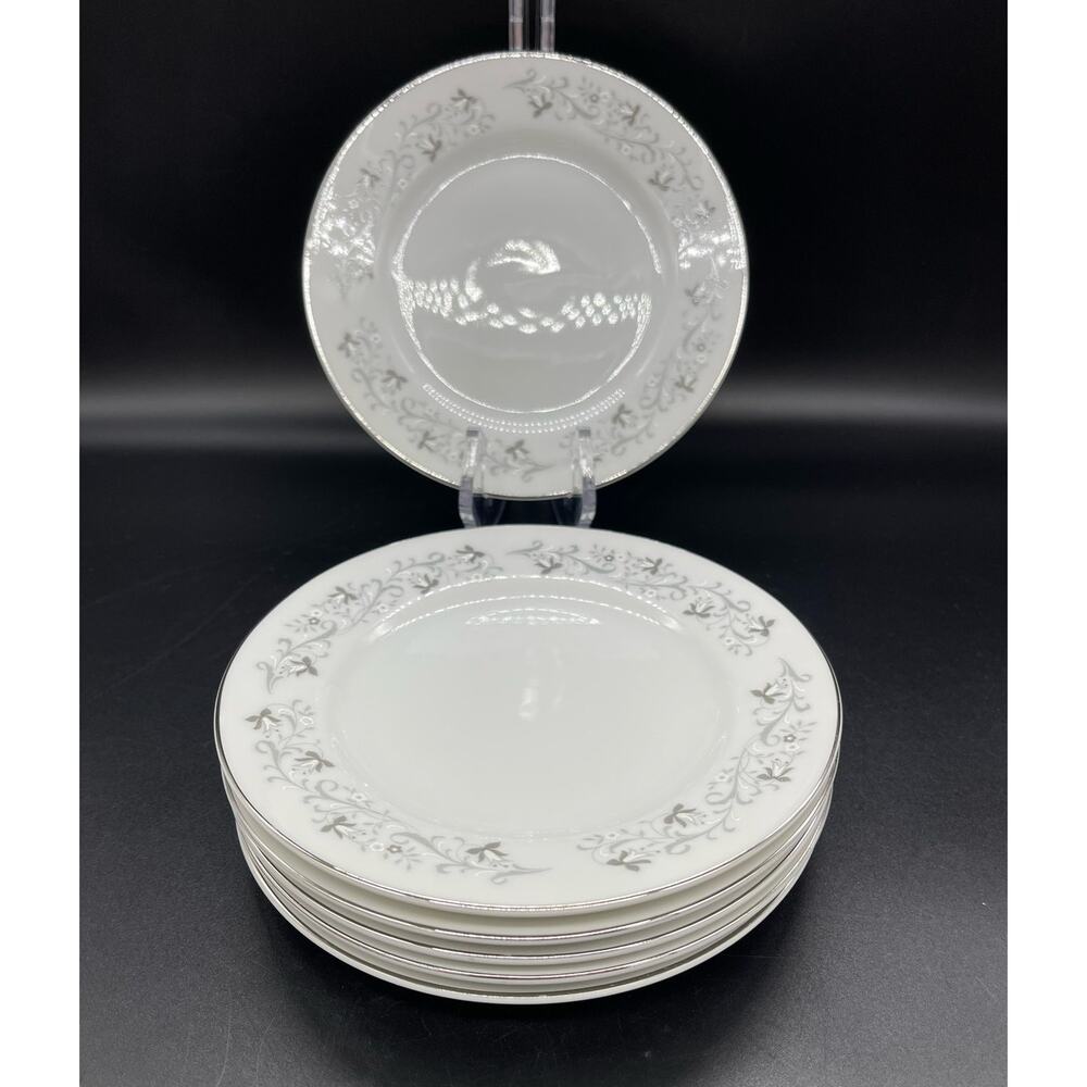 Vintage Moon Mist Fine China Set of 6 Bread Plates # 3000 Made in Japan